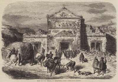 セバストポルのアーセナルの遺跡 作： Gustave Dore